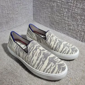 Rothy's The Sneaker Maritime Tiger Stripes Slip On Shoes Women's Multiple Sizes