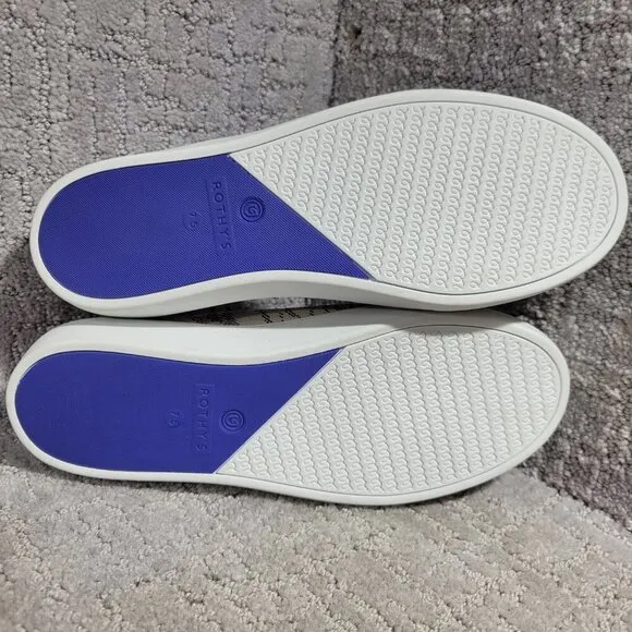 Rothy's The Sneaker Maritime Tiger Stripes Slip On Shoes Women's Multiple Sizes