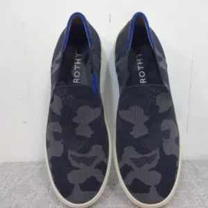 Rothys The Sneaker Women's Size 8 US Gray Camo Flat Slip-on Slippers Shoes