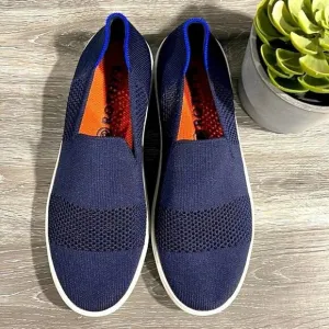 Rothy’s the snickers maritime stitch size 9 woman’s slides on shoes
