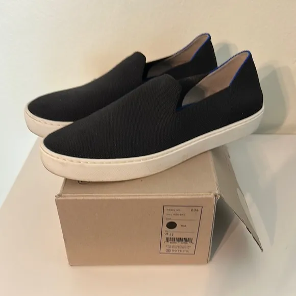 Rothy’s Women’s Black Slip-On Shoes Size 11
