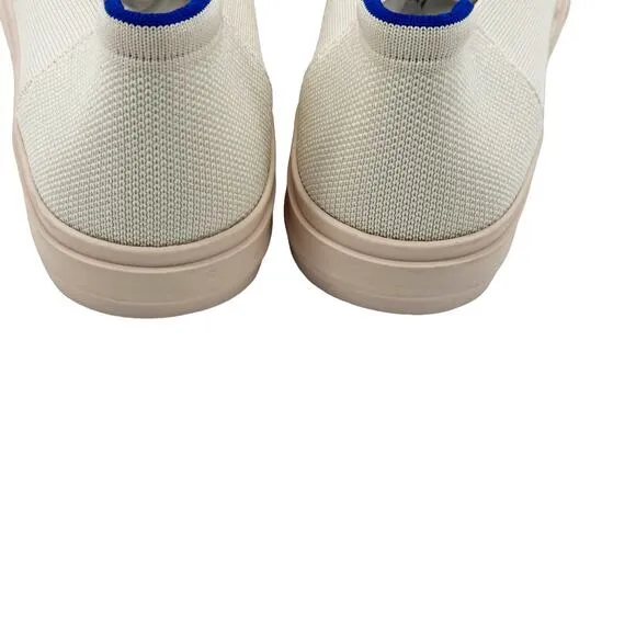 Rothy's Women's White The City Slip On Sneaker Flat Shoes Size 10.5 NWOB