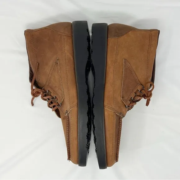 ROUNDTREE &amp; YORKE brown leather shoe / ankle boot men’s size 9