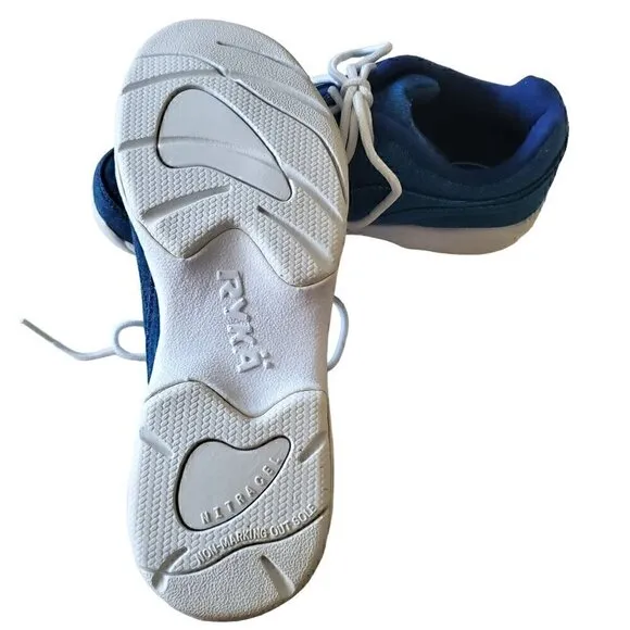 Ryka Blue Denim Woman's Tennis Shoes, Woman's Sneakers NIB