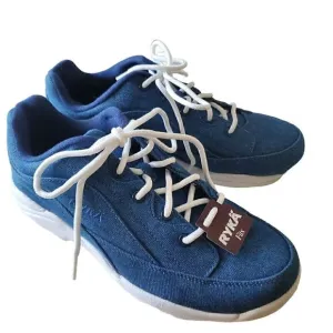 Ryka Blue Denim Woman's Tennis Shoes, Woman's Sneakers NIB