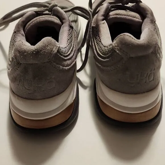 Ryka Nova Women's Gray Suede Walking Shoes Size 5
