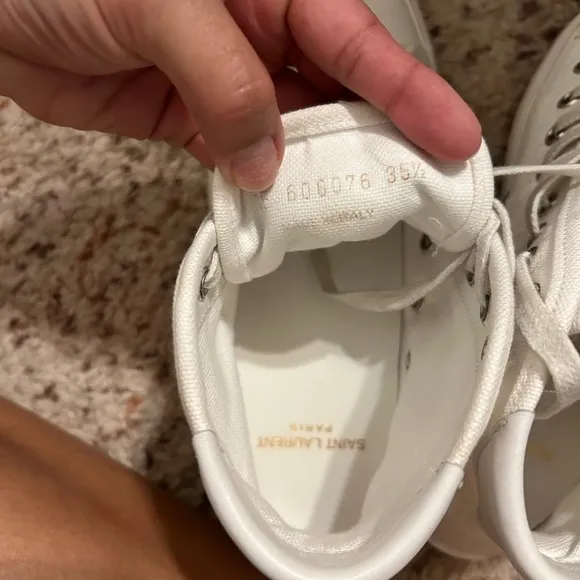 Saint Laurent Malibu High-Top Sneaker