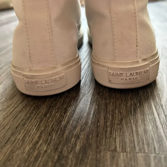 Saint Laurent Malibu High-Top Sneaker