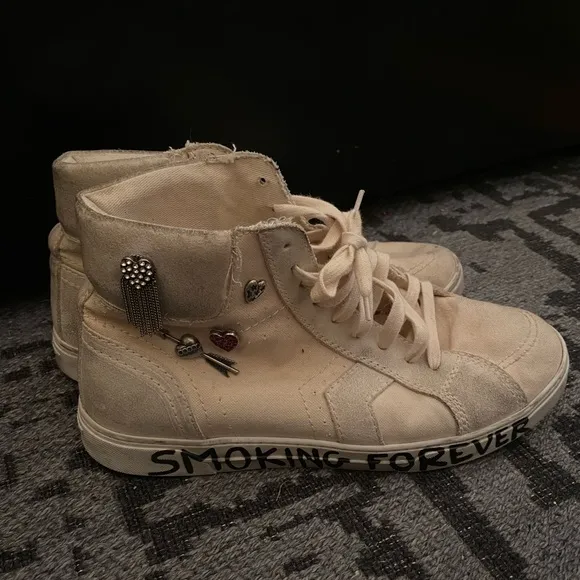 Saint Laurent Paris Smoking Forever Joe High Tops