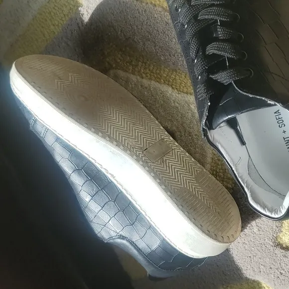 Saint   Sofia Hampsted Sneaker Croc Leather Sneakers