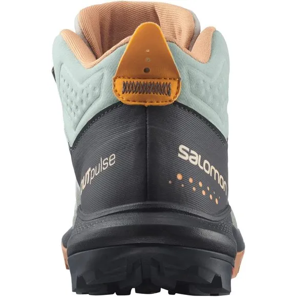 SALOMON WOMEN'S OUTPULSE MID GORE-TEX HIKING BOOTS FOR WOMEN, WROUGHT IRON/