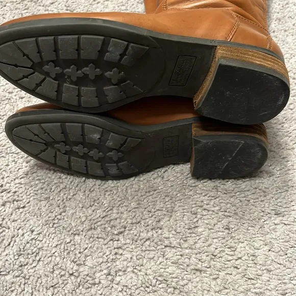 Sam Edelman Brown Leather Riding Boots