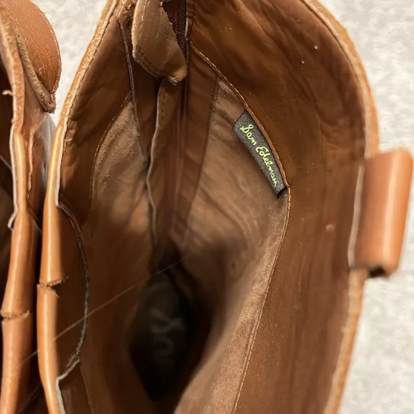 Sam Edelman Brown Leather Riding Boots