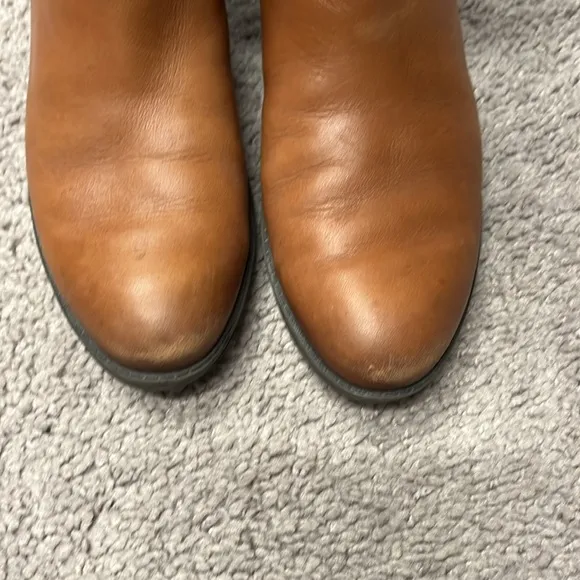 Sam Edelman Brown Leather Riding Boots