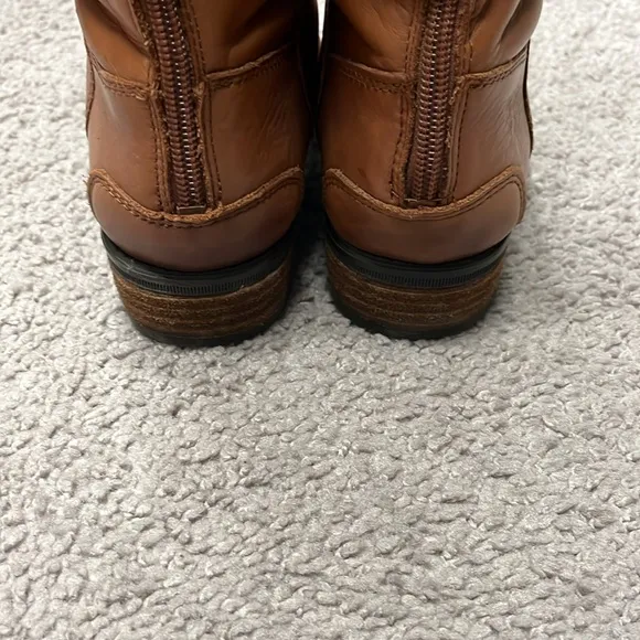 Sam Edelman Brown Leather Riding Boots
