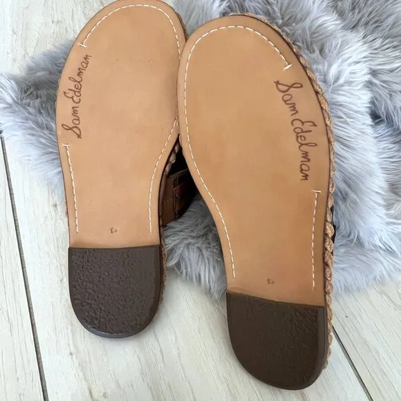 Sam Edelman Brown Sandals | Women’s 8.5 | Chic Summer Shoes | New With Tags