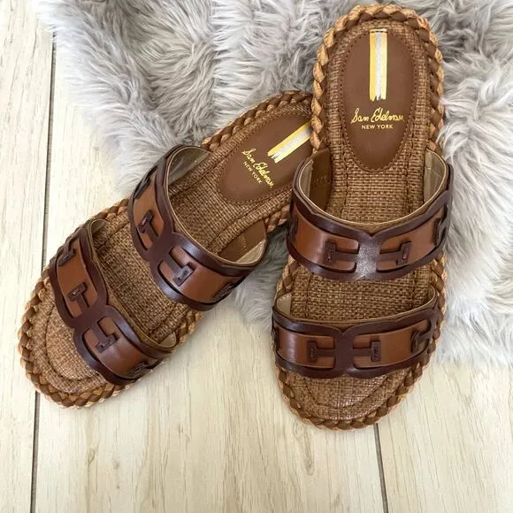 Sam Edelman Brown Sandals | Women’s 8.5 | Chic Summer Shoes | New With Tags