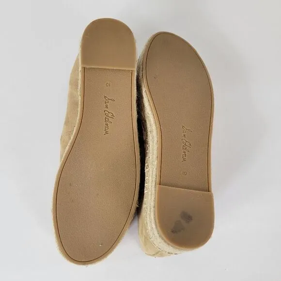 Sam Edelman Cherlene Platform Espradille  Tan Slip-On Shoes‎ Size 10M