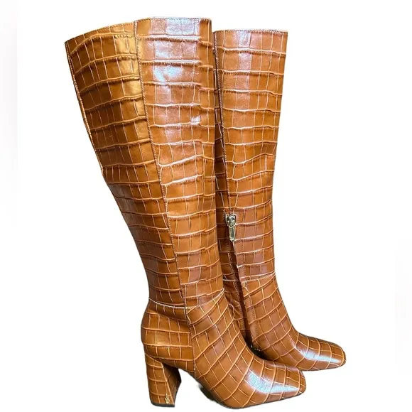 Sam Edelman Clarem Knee High Brown Boots