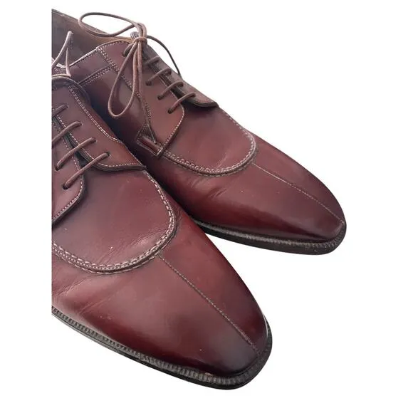 Santoni Men’s Leather Shoes Sz 11D GORDON Italian Business Banker
