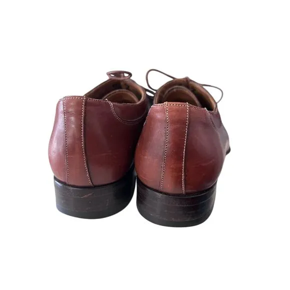 Santoni Men’s Leather Shoes Sz 11D GORDON Italian Business Banker