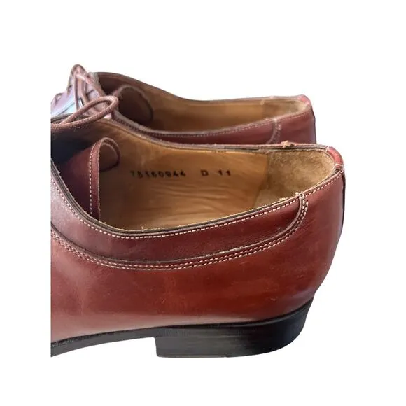 Santoni Men’s Leather Shoes Sz 11D GORDON Italian Business Banker