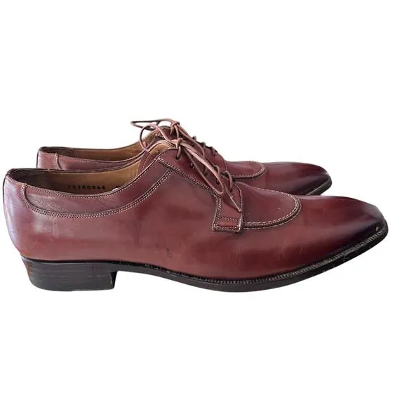 Santoni Men’s Leather Shoes Sz 11D GORDON Italian Business Banker