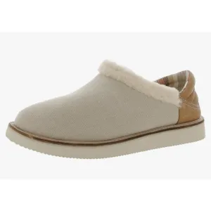 Sanuk Cozy Mat Low Ash Beige Gray Women's Slip On Shoes, Size 5