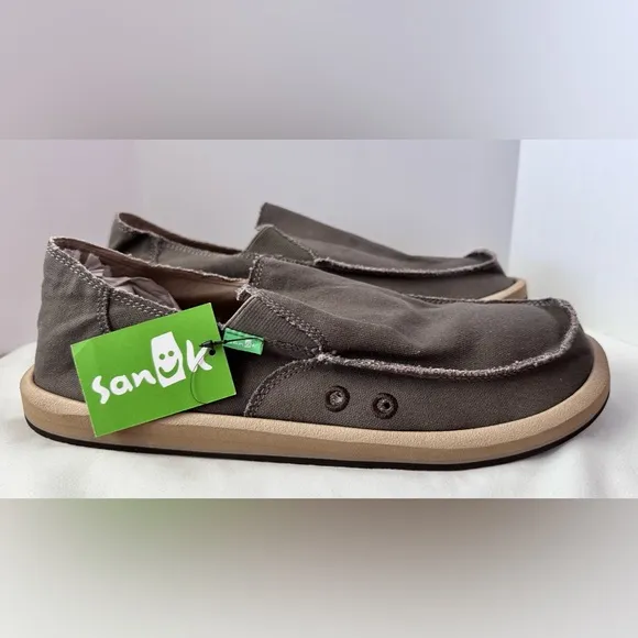 Sanuk Vagabond Slip On Canvas Men’s Shoes