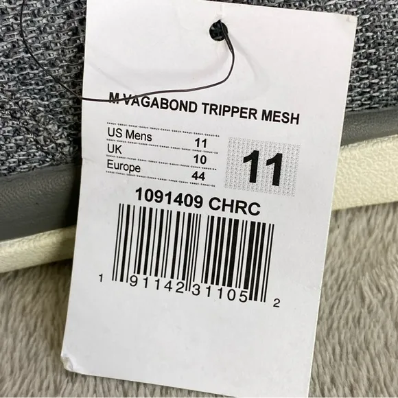SANUK Vagabond Tripper Mesh Mens Slip On Loafer Sneaker Size 11 Gray White Shoes