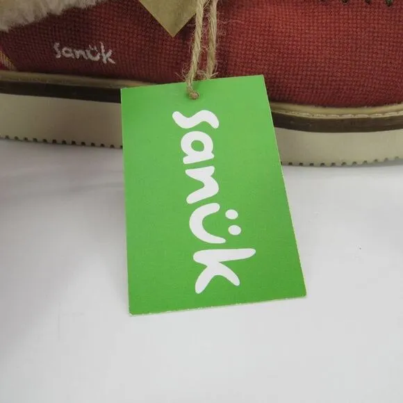 SANUK WOMEN'S SHOES COZY VIBE SLIPPERS SZ 9