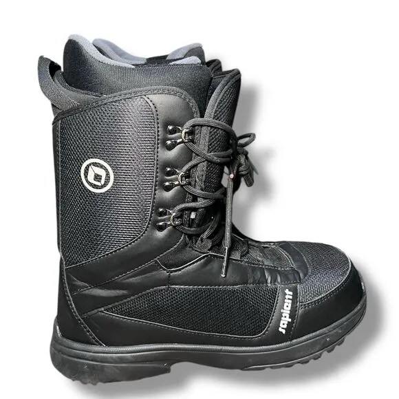 Sapient Guide Black Winter Lace-Up Snowboard Boots Sports Men’s Size 10.5