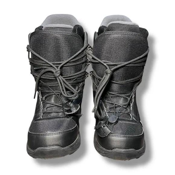 Sapient Guide Black Winter Lace-Up Snowboard Boots Sports Men’s Size 10.5