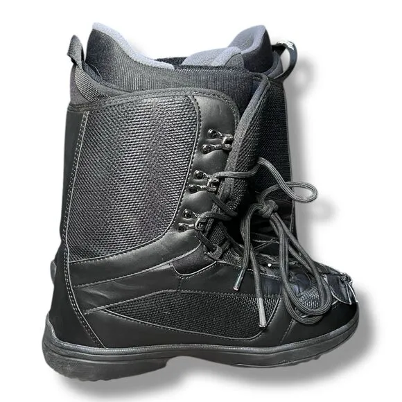 Sapient Guide Black Winter Lace-Up Snowboard Boots Sports Men’s Size 10.5