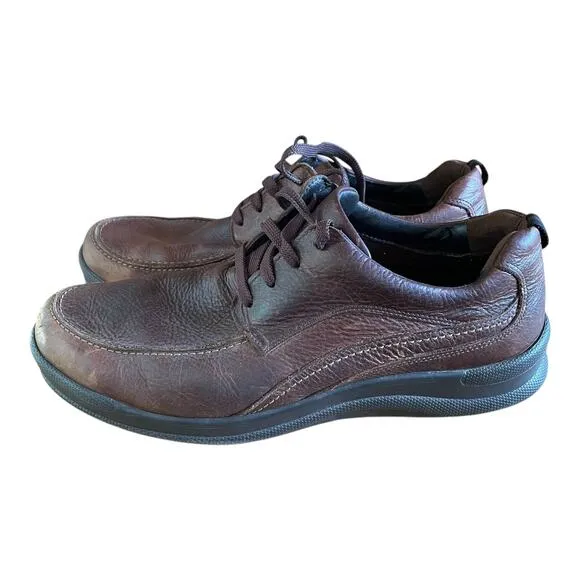 SAS Men’s Brown Leather Shoes Move On Oxford Size 12.5 Medium