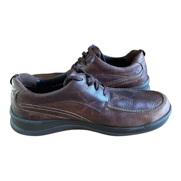 SAS Men’s Brown Leather Shoes Move On Oxford Size 12.5 Medium