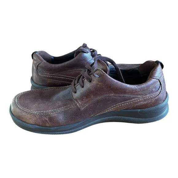SAS Men’s Brown Leather Shoes Move On Oxford Size 12.5 Medium