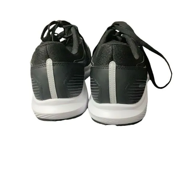Saucony Mens Mesh Sneakers Black White  Cohesion 16 Versarun Size 10  S20781 NEW