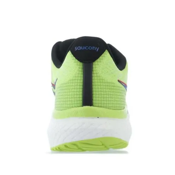 Saucony Triumph 19 S20678-25 Sneakers Men's 8 Yellow Mesh Running Shoes EEE3498