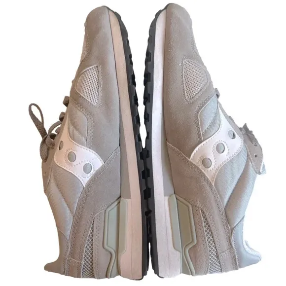Saucony Shadow Originals Jazz gray suede mesh sneakers 13