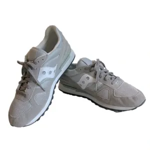 Saucony Shadow Originals Jazz gray suede mesh sneakers 13