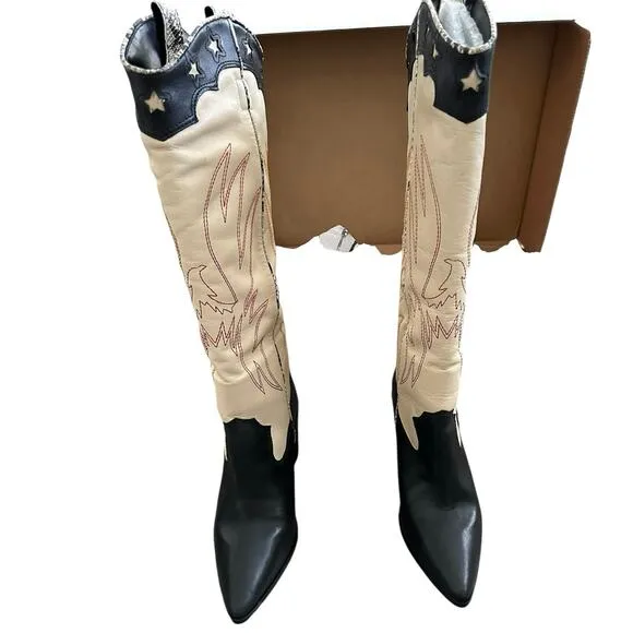 Schutz Women's Maryana Western Boots size 7