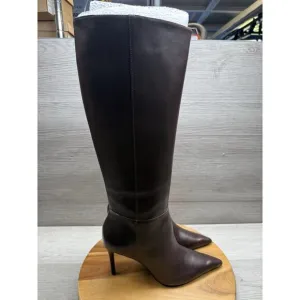 Schutz Womens Mikki Burgundy Tall Knee-High Boots Shoes 8.5 B