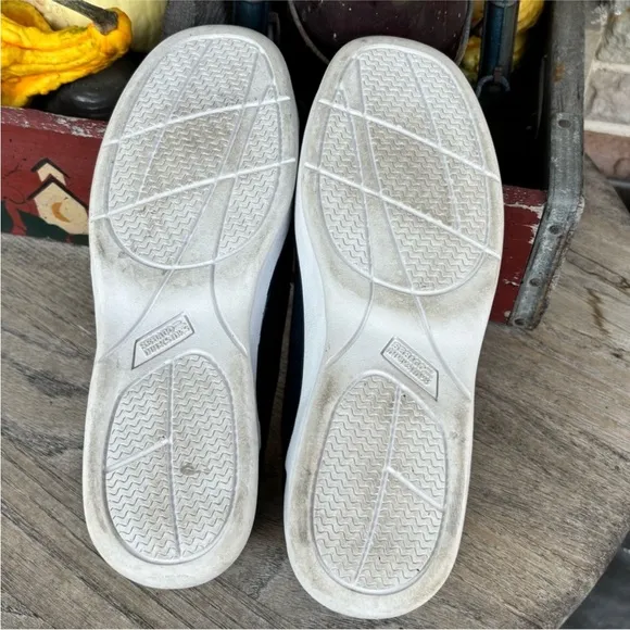 Sebago Docksiders Patriotic Slip-On Canvas Shoes