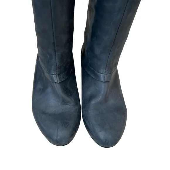 SEE BY CHLOE LEATHER OVER THE KNEE BOOTS WOMENS SIZE 6 WOOL? LINING