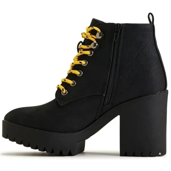 SEVEN7 Women's Flatiron Lug Sole Boots