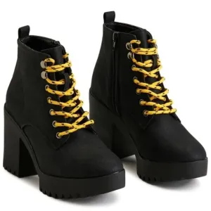 SEVEN7 Women's Flatiron Lug Sole Boots