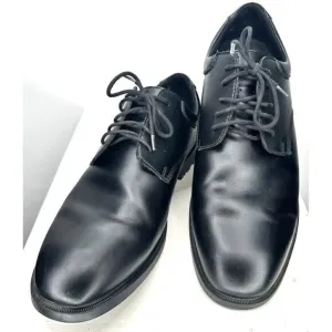 Shoes for Crews Men Cambridge Slip &amp; Oil Resistant Formal Work Shoes Black Sz 14