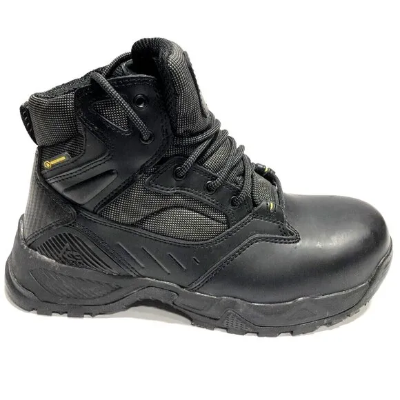 Shoes For Crews Men’s Defender 6 Inch Nano Composite Toe Work Boots, Size 7 M