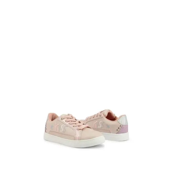 Shone Synthetic Fabric Sneakers with Memory Foam Insole